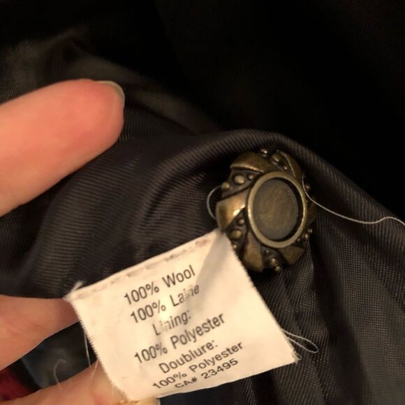 VTG Icelandic Design Knit Sweater Jacket Coat Sz M Folklore Tapestry Embroidered - Picture 10 of 14